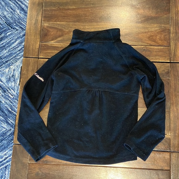 Girls Columbia Quarter zip pull over fleece - Picture 2 of 4